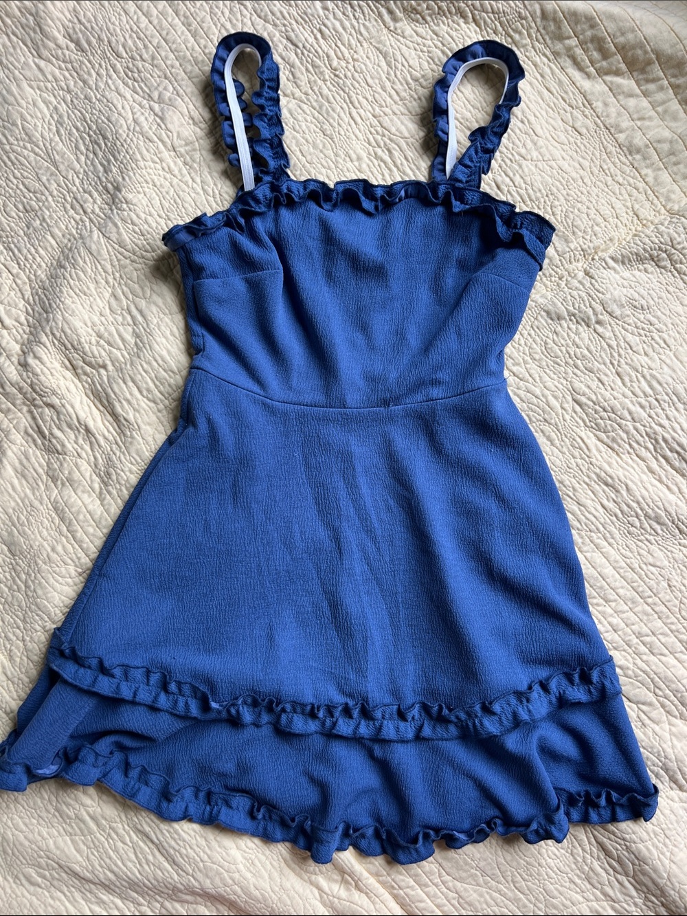 Speechless Ruffle Tank Dress